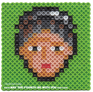 Princess Leia Perler Pattern /// We add new patterns to our blog every week! Click the URL and follow us to make sure you don't miss any! /// Star Wars perler, hama bead, cross-stitch, knitting, Lego, pixel pattern /// Note: Patterns are ©, and your work must include © if posted, and can not be sold. See blog for complete ©. #pixel #pixelart #perler #perlerbeads #hama #hamabeads #starwars #crossstitch #lego #knitting #mosaic #princessleia #Leia #theforceawakens maythefourthbewithyoupartyblog.com