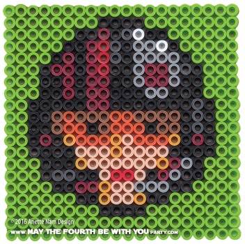 Poe Dameron, X-wing Pilot Perler Pattern. /// We add new patterns to our blog every week! Click the URL and follow us to make sure you don't miss any! /// Star Wars perler, hama bead, cross-stitch, knitting, Lego, pixel pattern /// Note: Patterns are ©, and your work must include © if posted, and can not be sold. See blog for complete ©. #pixel #pixelart #perler #perlerbeads #hama #hamabeads #starwars #crossstitch #lego #knitting #mosaic #poe #poedameron Xwing #theforceawakens maythefourthbewithyoupartyblog.com