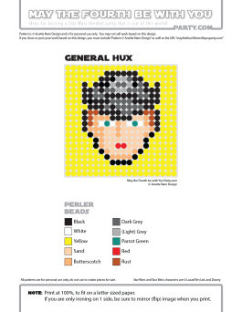 General Hux Perler Pattern. /// We add new patterns to our blog every week! Click the URL and follow us to make sure you don't miss any! /// Star Wars perler, hama bead, cross-stitch, knitting, Lego, pixel pattern /// Note: Patterns are ©, and your work must include © if posted, and can not be sold. See blog for complete ©. #pixel #pixelart #perler #perlerbeads #hama #hamabeads #starwars #crossstitch #lego #knitting #mosaic #hux #generalhux #theforceawakens maythefourthbewithyoupartyblog.com