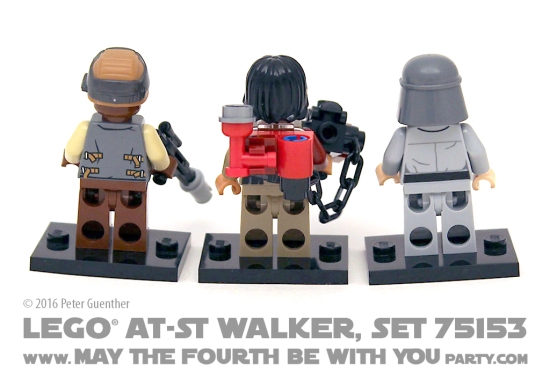Star Wars Rogue One LEGO AT-ST Walker, Set 75153 /// We add new Star Wars fun on our blog every week! /// #starwars #rogueone #lego #minifig #atst #atstwalker #review #starwarslego #bazemalbus /// maythefourthbewithyoupartyblog.com
